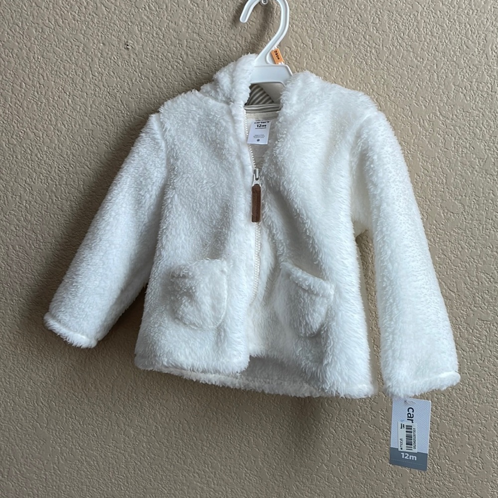 Carters fleece zip up